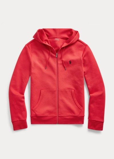 Men's Polo Ralph Lauren Double-Knit Full-Zip Hoodies | 013495FMW